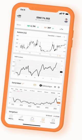 Bürgwertung mobile Web-Anwendung auf einem Smartphone